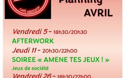 Programme 2024  Café Associatif  “Le Foyer”