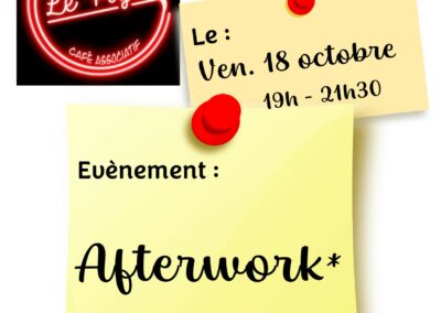 Programme du Café associatif ” LE FOYER”