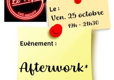 Programme du Café associatif ” LE FOYER”